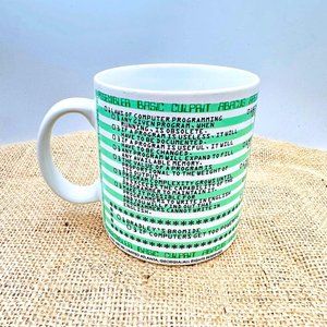 Vintage 1982 Abacus Computer Programing Language Mug